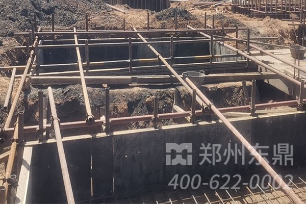 內(nèi)蒙古煤泥烘干機土建施工現(xiàn)場